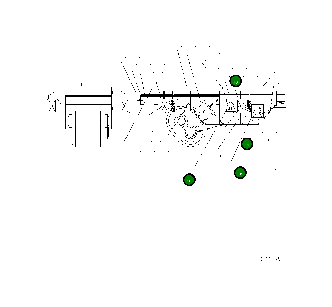 Болт KNKFF21162 Komatsu