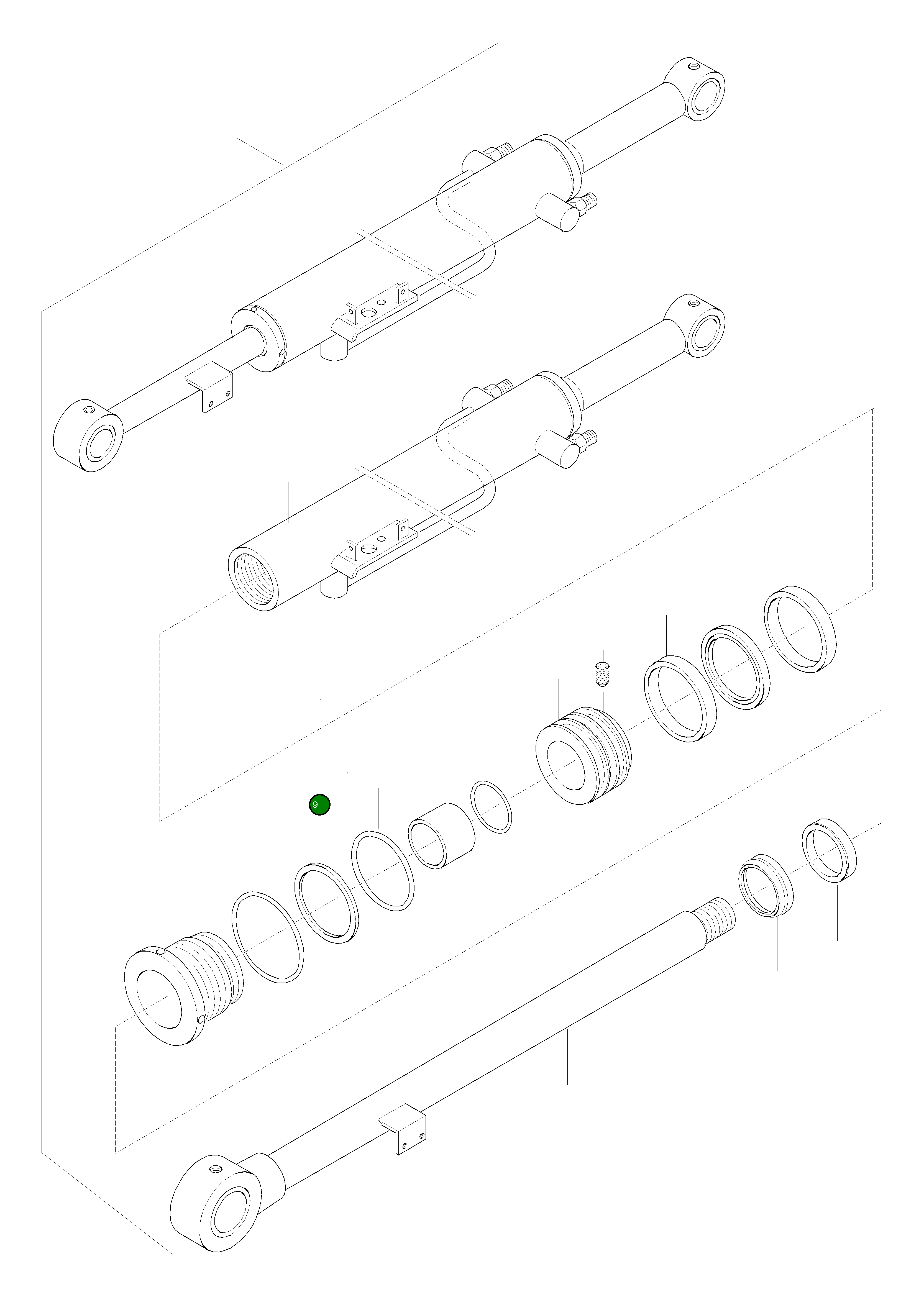 Кольцо 418-63-K1240 Komatsu