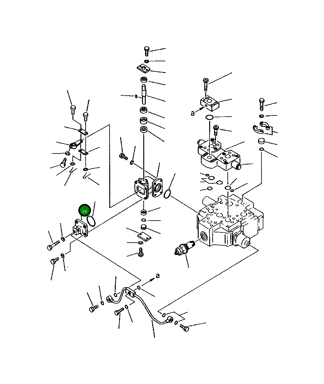 Крышка 701-34-35140 Komatsu
