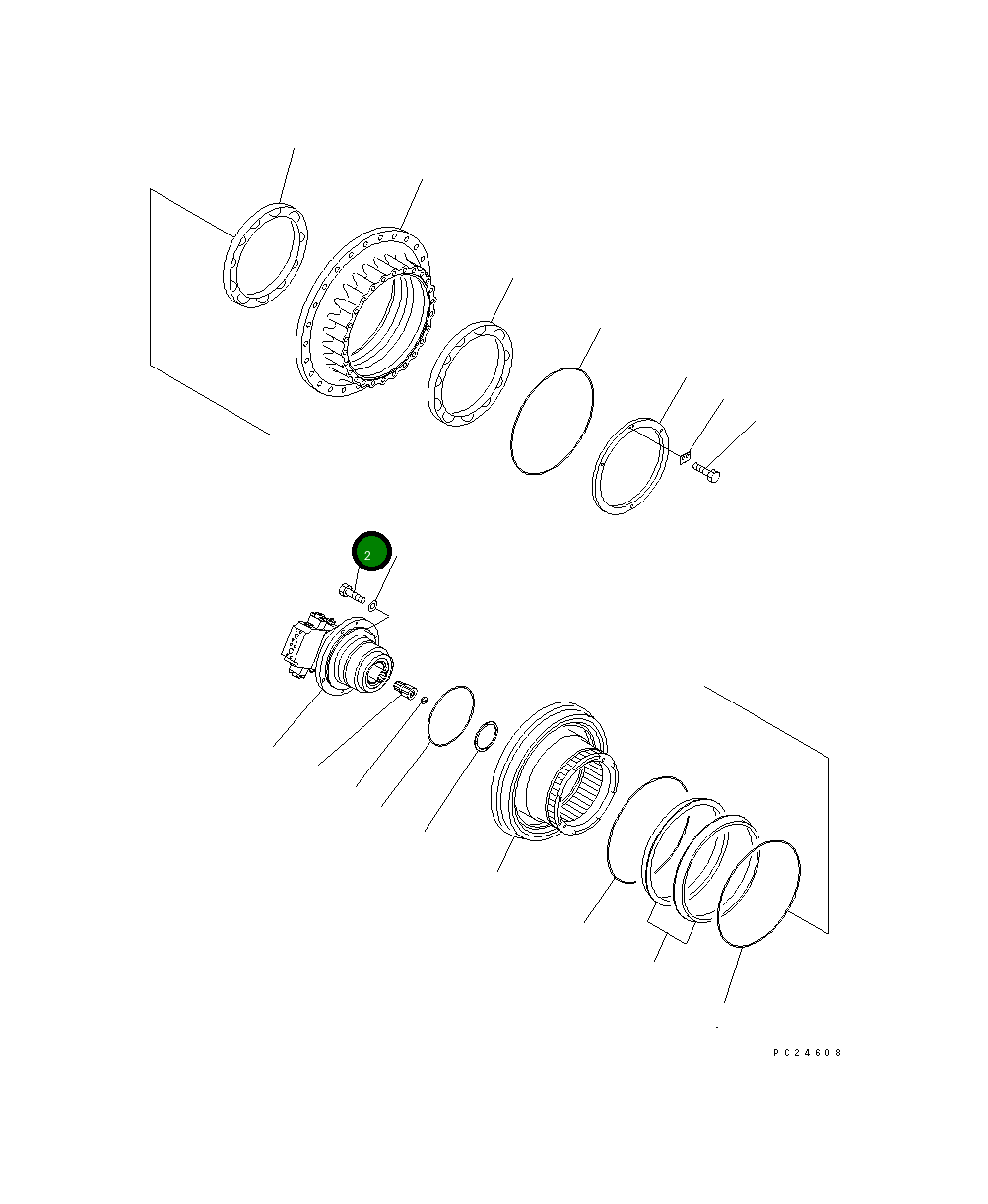 Болт 01010-81860 Komatsu