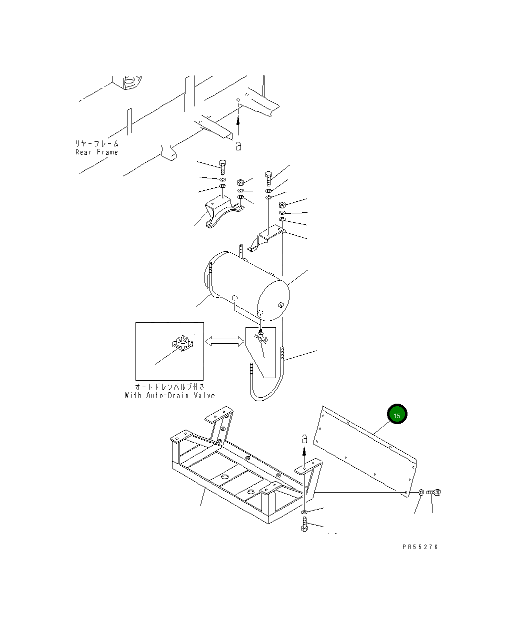 Крышка 234-44-31820 Komatsu