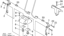 Болт 01010-D1045 Komatsu