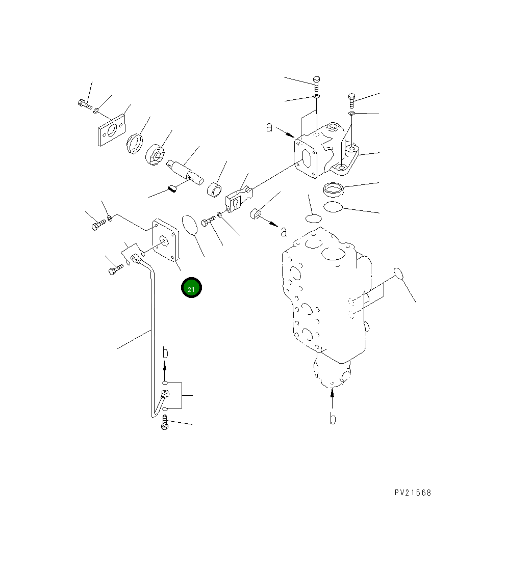 Крышка 702-13-61630 Komatsu