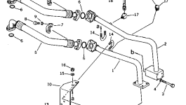 Шланг 569-01-45150 Komatsu