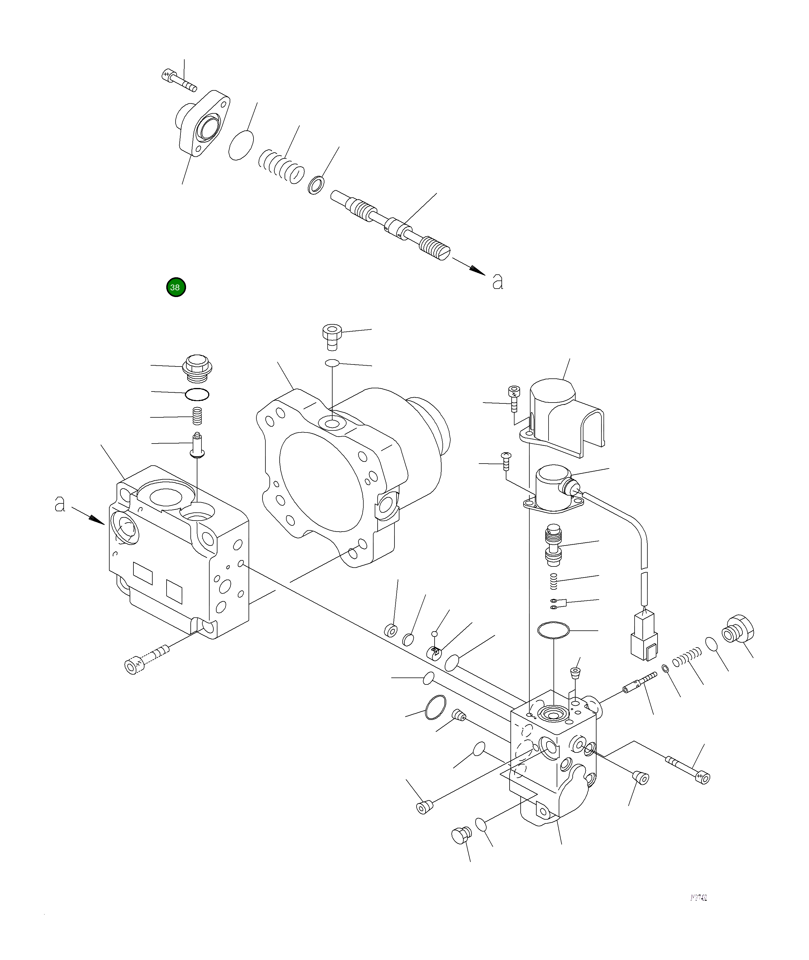 Кольцо уплотнительное (O-Ring) 708-7S-18640 Komatsu