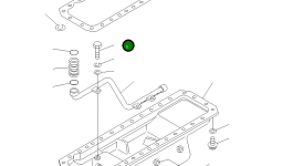 Болт CU3019998 Komatsu