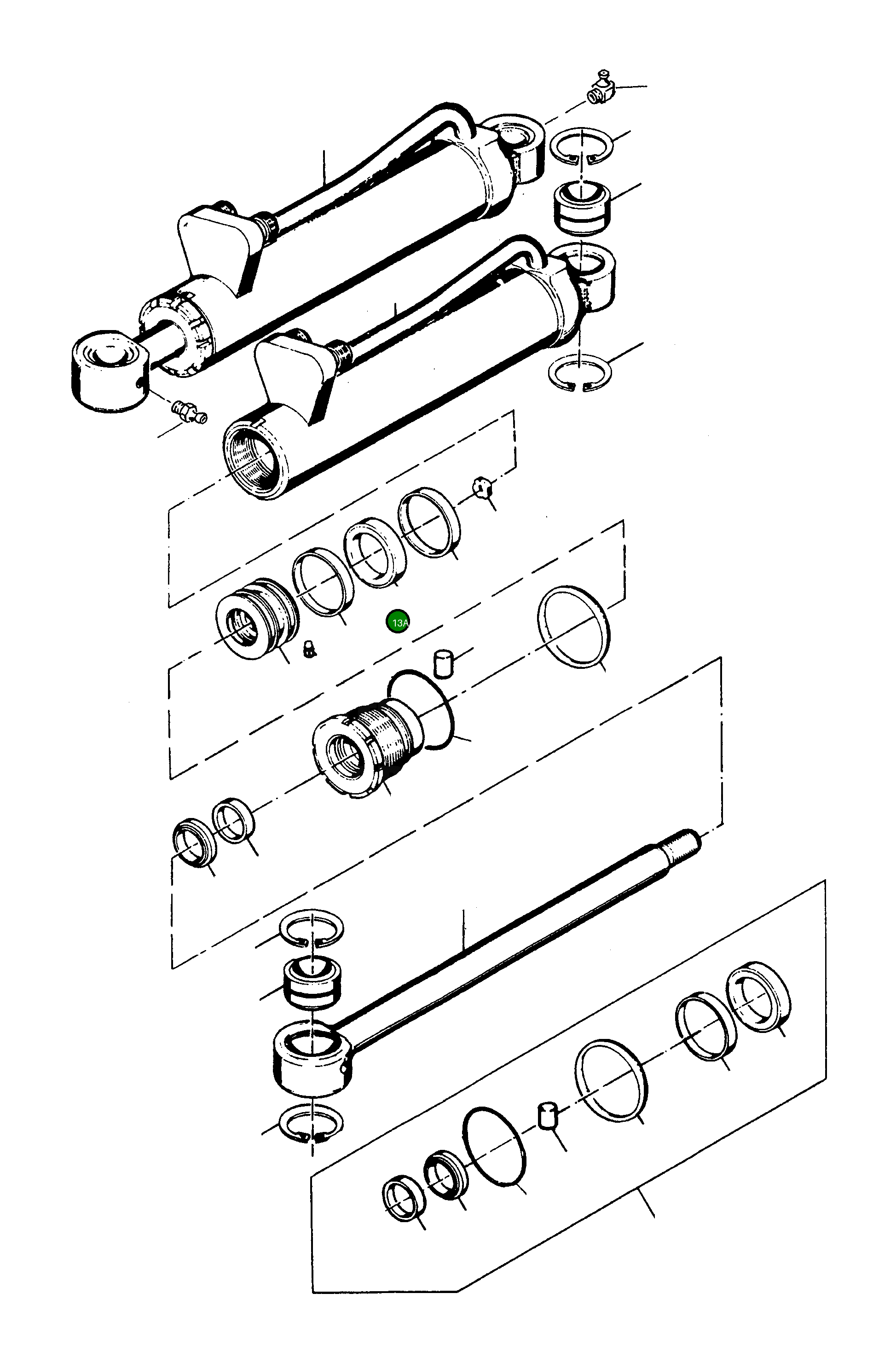 Кольцо 4909989M1 Komatsu