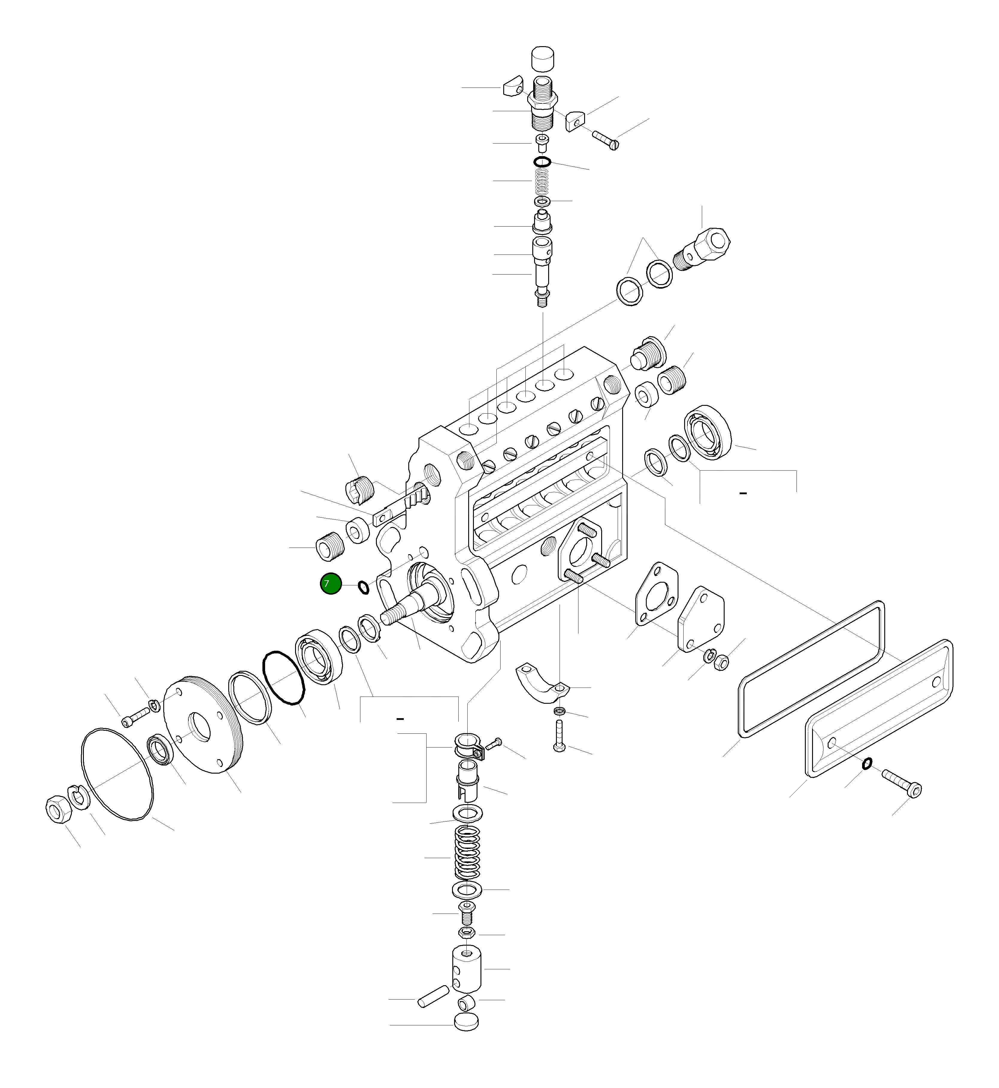 Кольцо уплотнительное (O-Ring) 419-04-H0R02 Komatsu