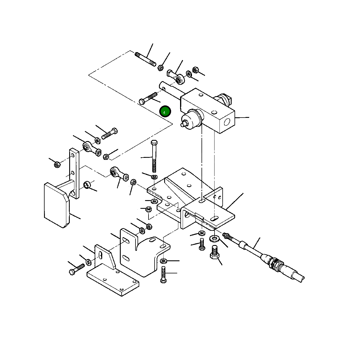 Болт 82 063 Komatsu