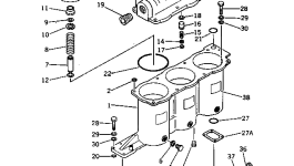 Кольцо уплотнительное (O-Ring) CU199789 Komatsu