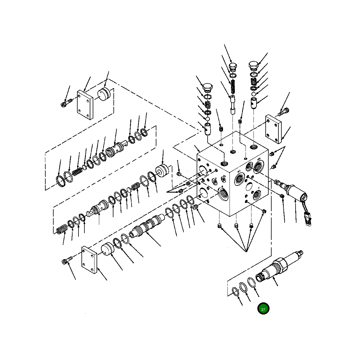 Кольцо уплотнительное (O-Ring) 1430 407 H1 Komatsu