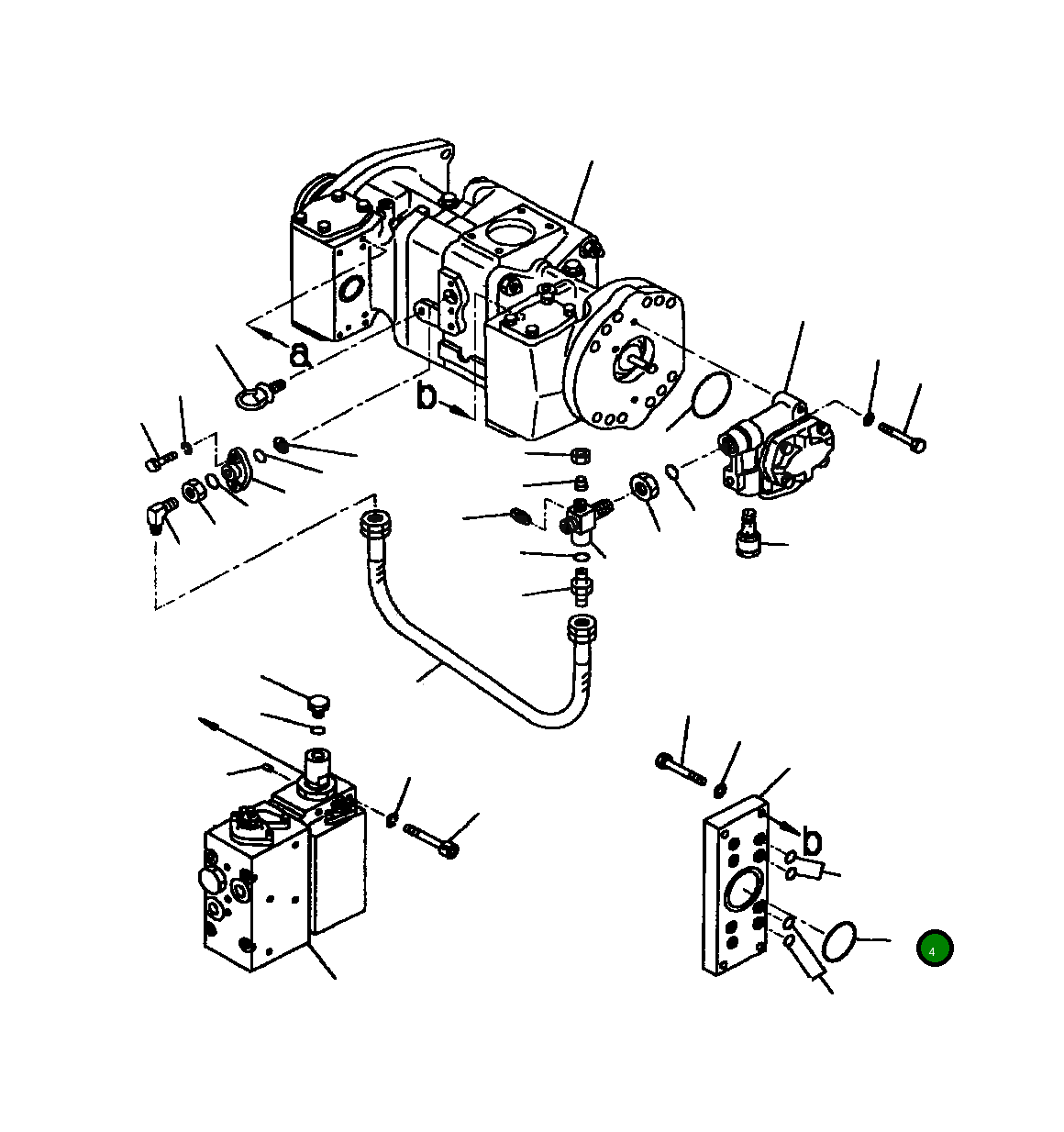 Кольцо уплотнительное (O-Ring) 0700-33048 Komatsu