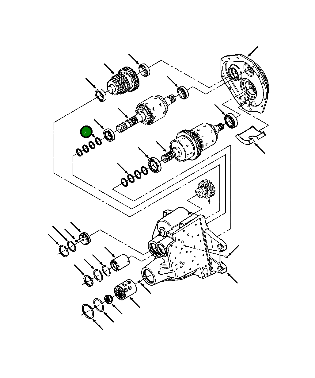 Кольцо уплотнительное (O-Ring) 327 090 R3 Komatsu
