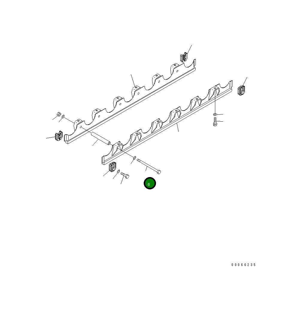 Болт 154-30-71380 Komatsu