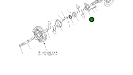 Крышка 134-15-63130 Komatsu