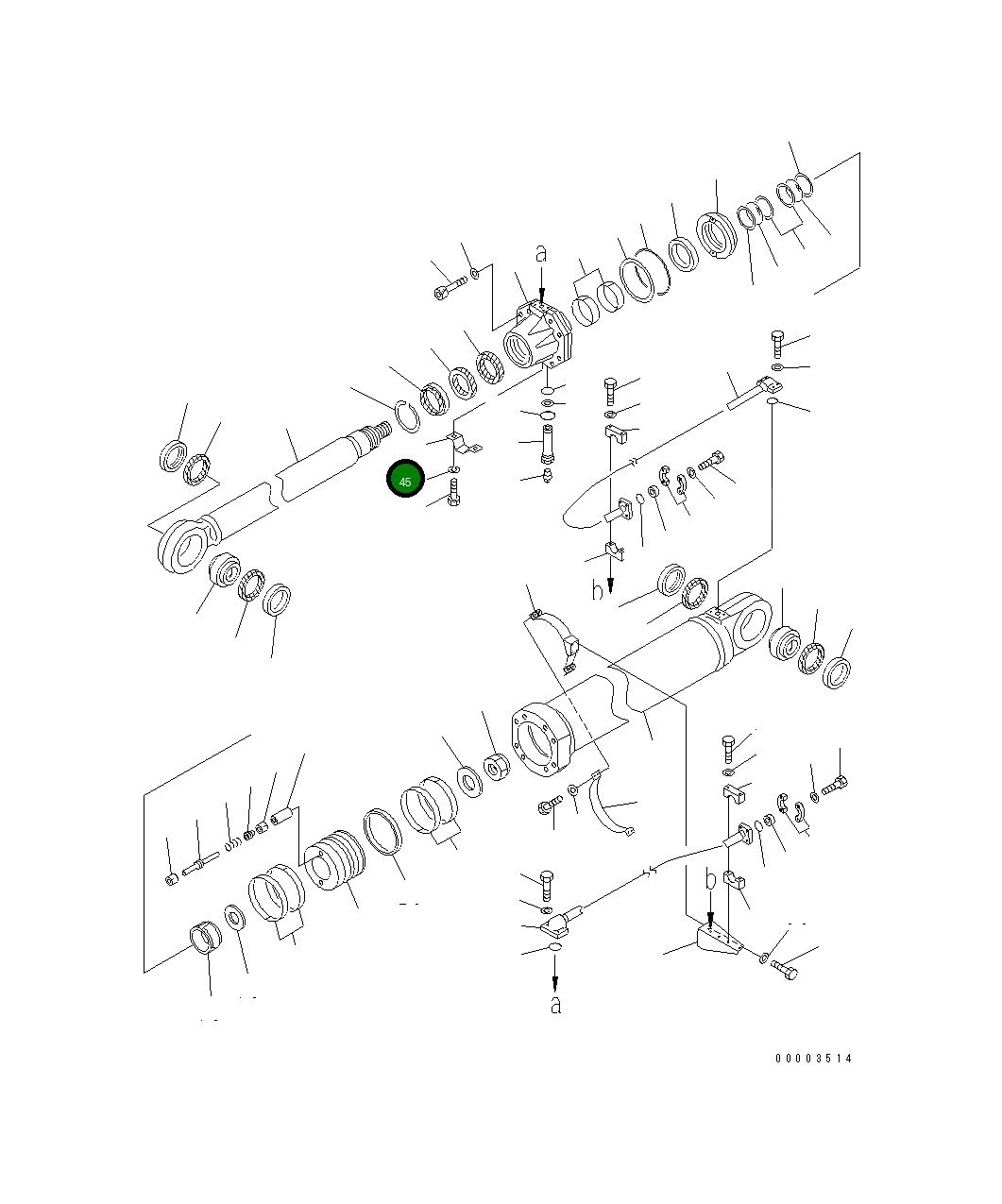 Крышка 707-88-10510 Komatsu