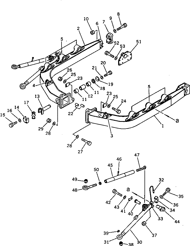 Болт 01011-52725  Komatsu