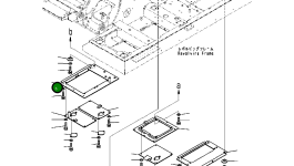 Крышка 20Y-54-72942 Komatsu