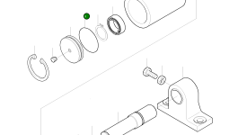 Кольцо уплотнительное (O-Ring) S8010751 Komatsu
