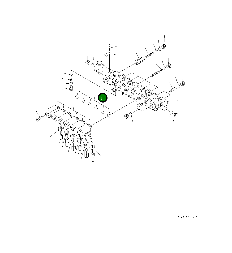 Кольцо уплотнительное (O-Ring) 20Y-60-31240 Komatsu