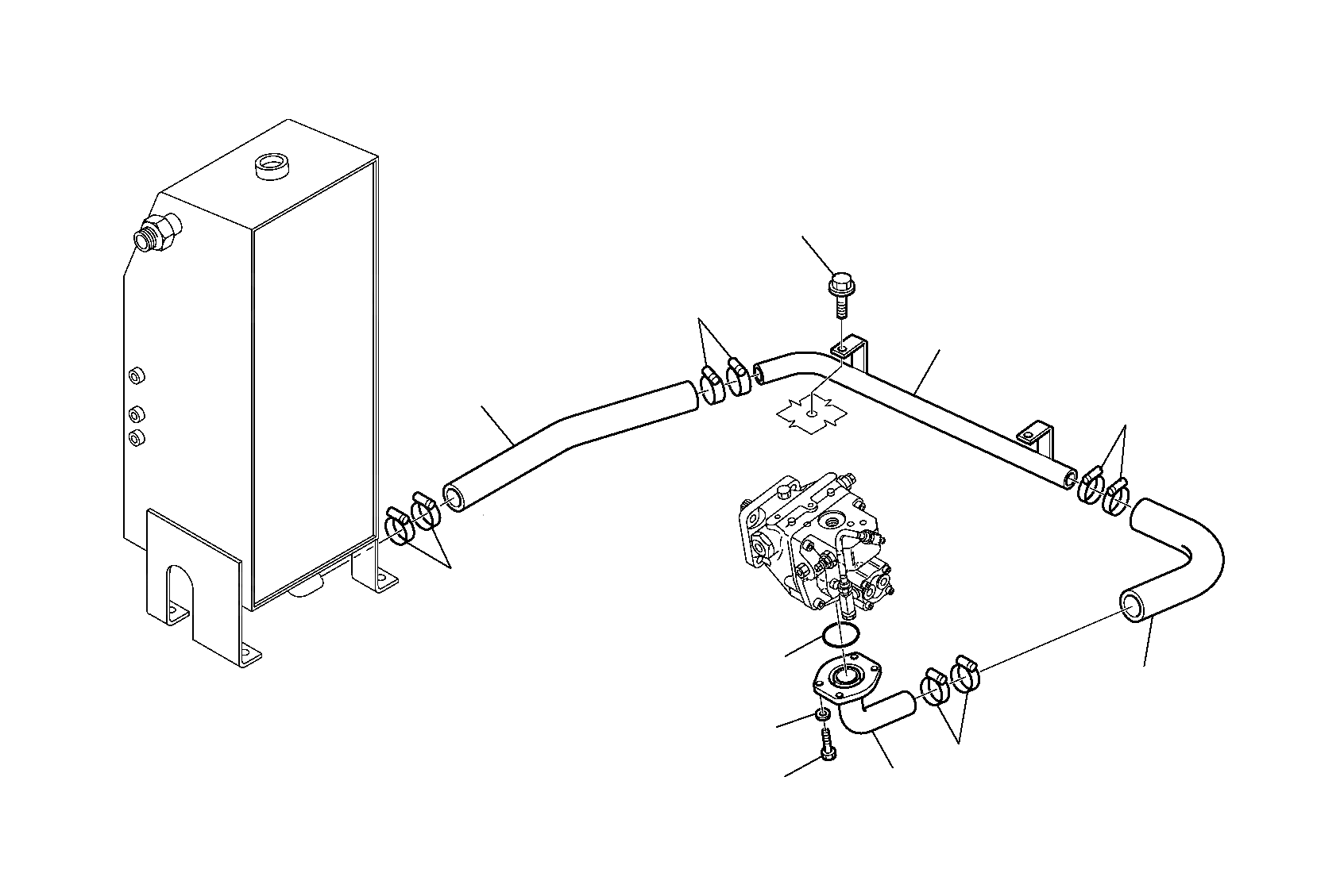 Кольцо уплотнительное (O-Ring) 855021232  Komatsu