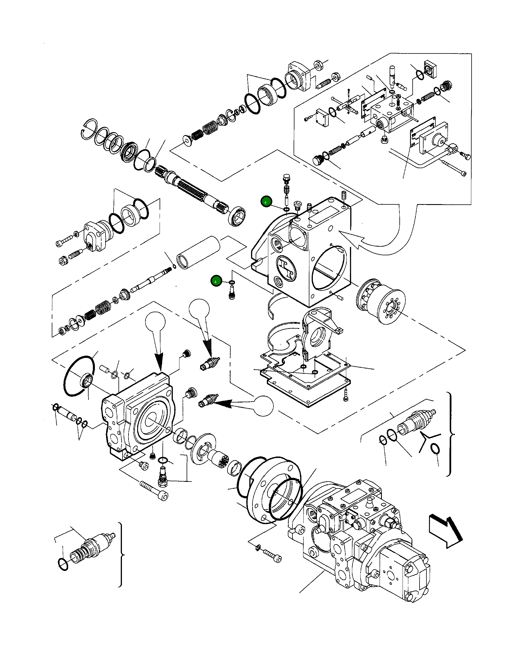Кольцо 840225105 Komatsu