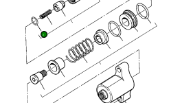 Кольцо уплотнительное (O-Ring) 1211 210 H1 Komatsu