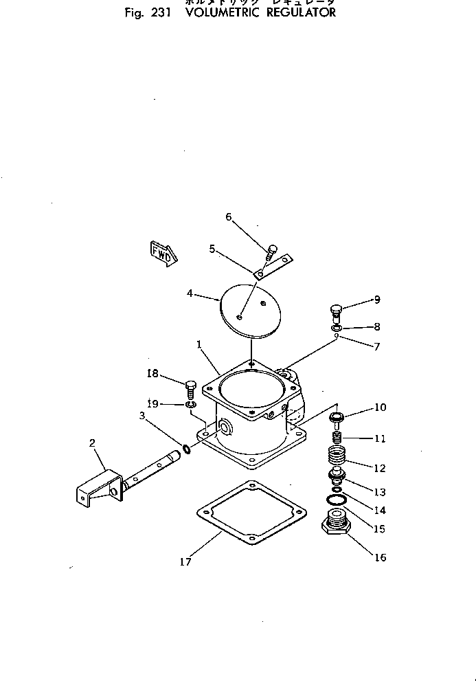 Кольцо уплотнительное (O-Ring) M014010044009  Komatsu