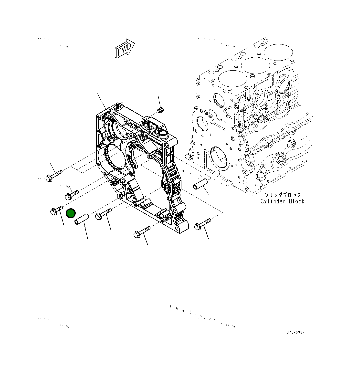 Болт 0143561030 Komatsu