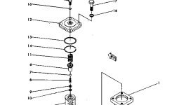 Кольцо 101-60-15240 Komatsu