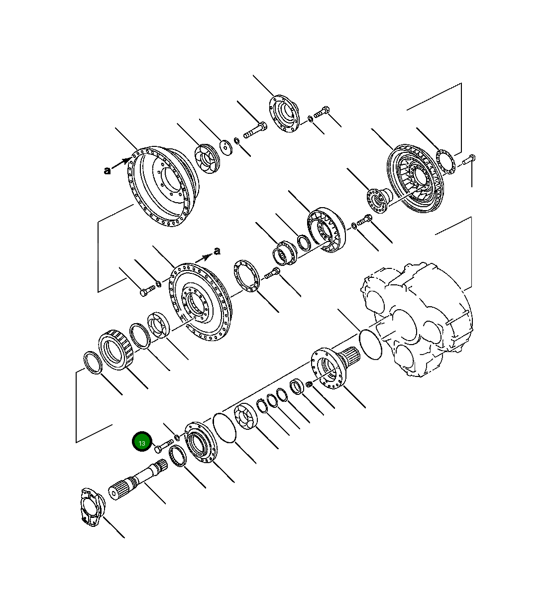 Болт 01010 81055 Komatsu