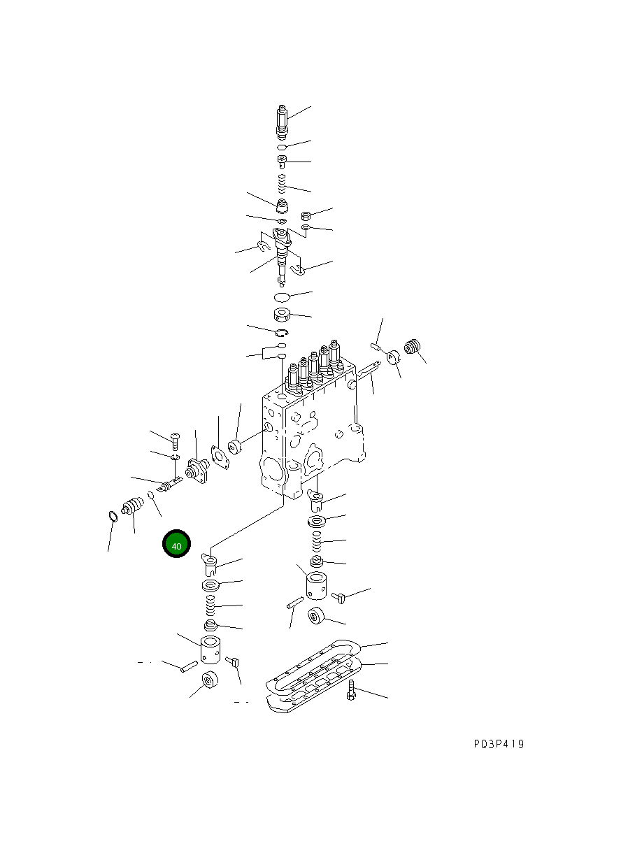Кольцо уплотнительное (O-Ring) DK029632-6030 Komatsu