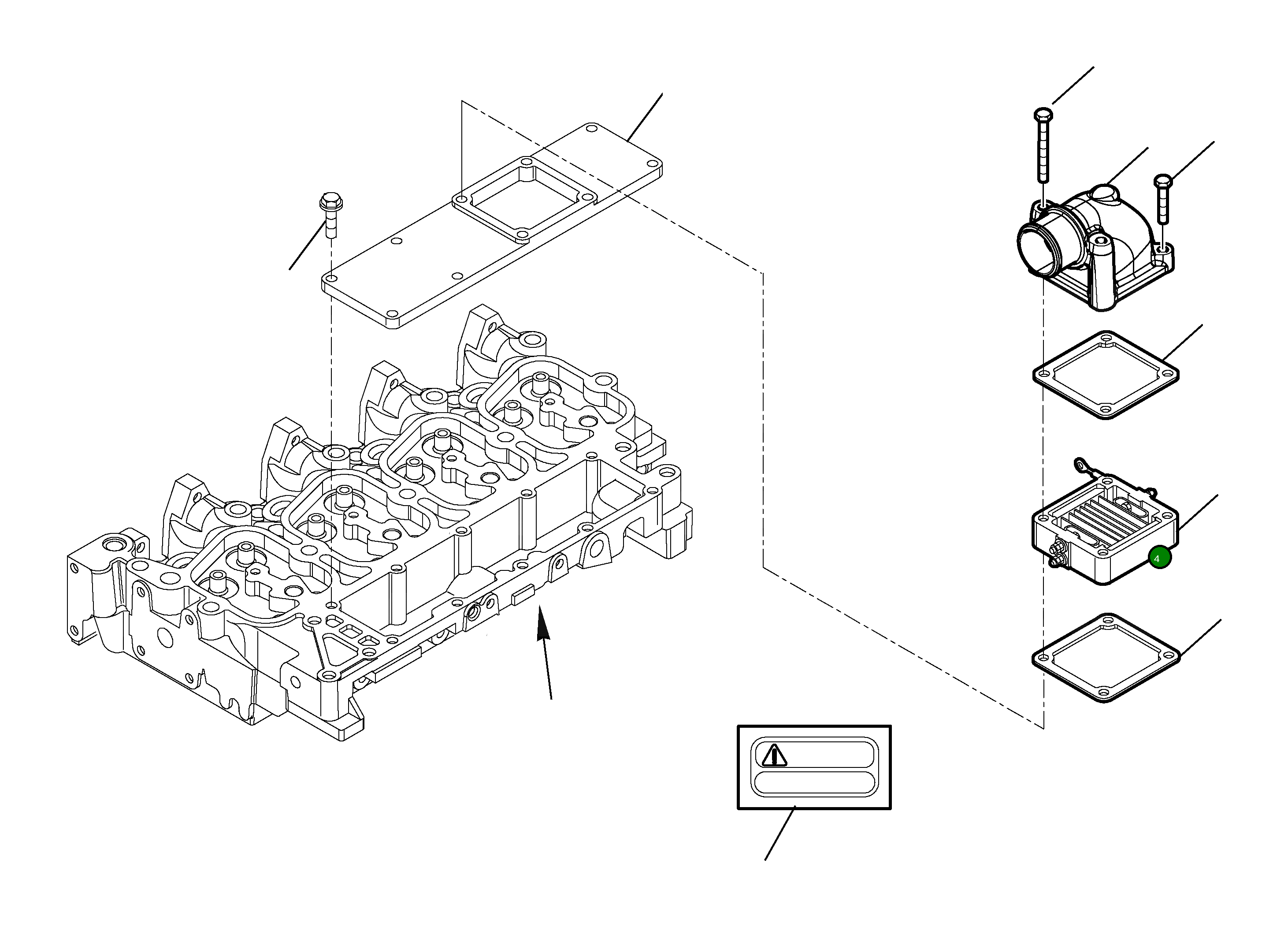 Болт EA4895294 Komatsu