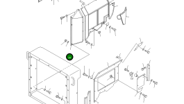 Крышка 561-89-64420 Komatsu