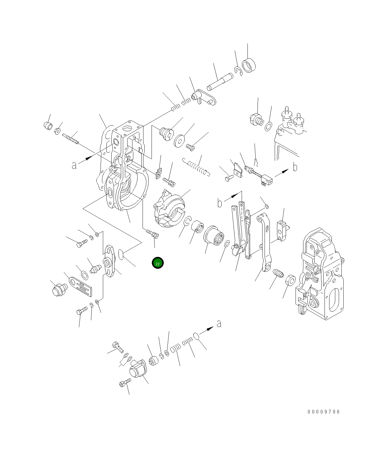 Болт DK029010-68 Komatsu