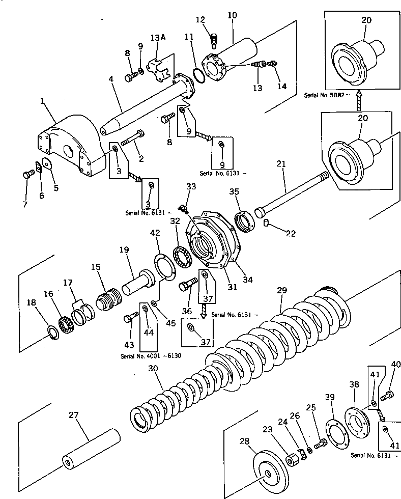 Болт 180-30-14121 Komatsu