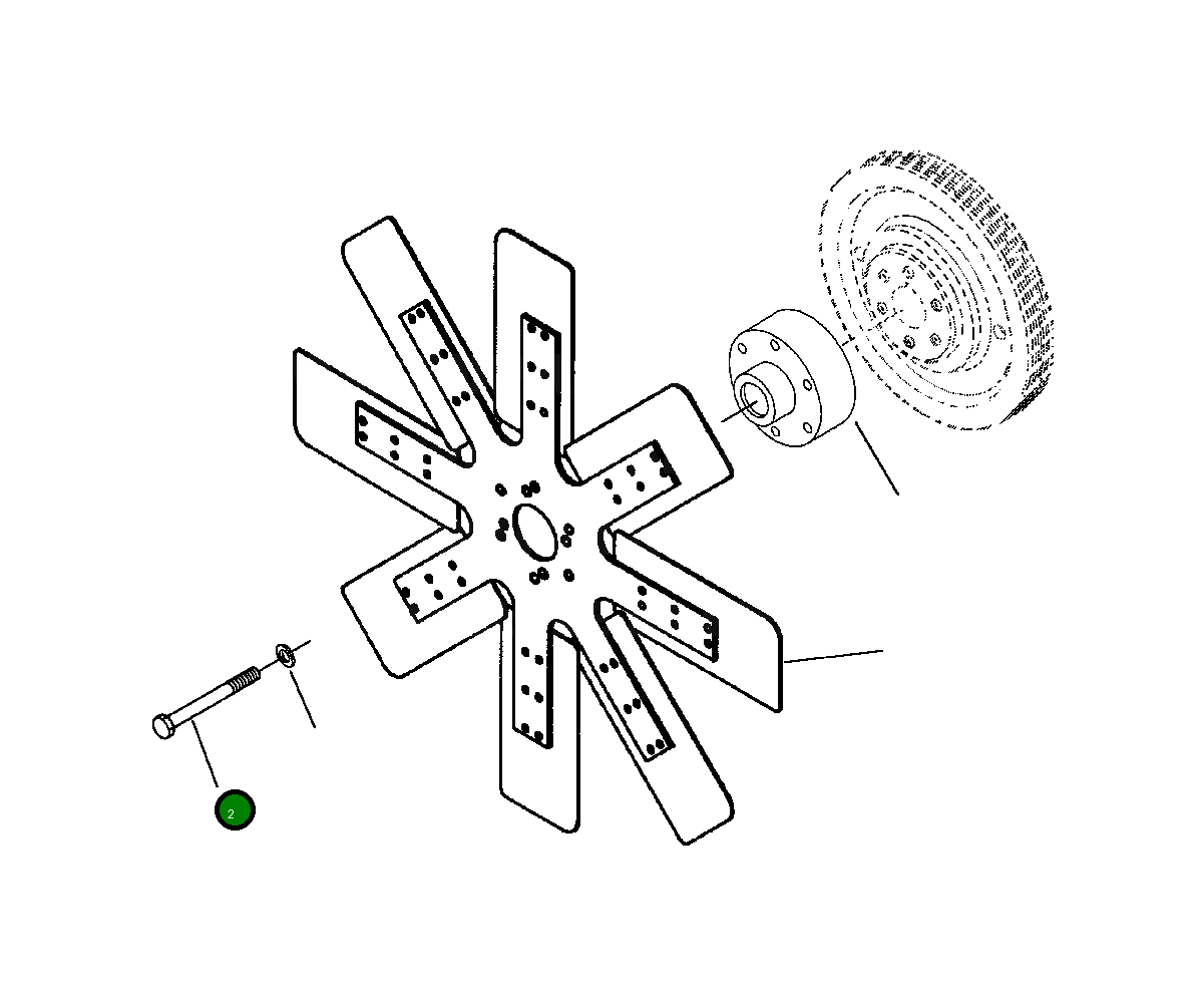 Болт VN 9 149 Komatsu