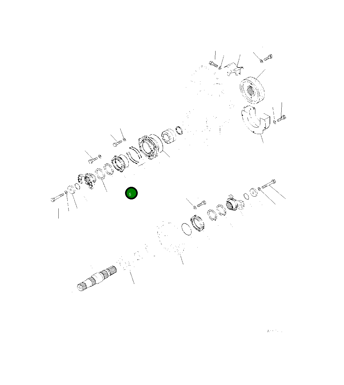 Крышка 425-15-33160 Komatsu