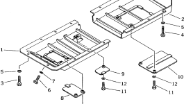 Крышка 135-54-38320 Komatsu