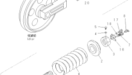 Уплотнение 707-56-50540 Komatsu