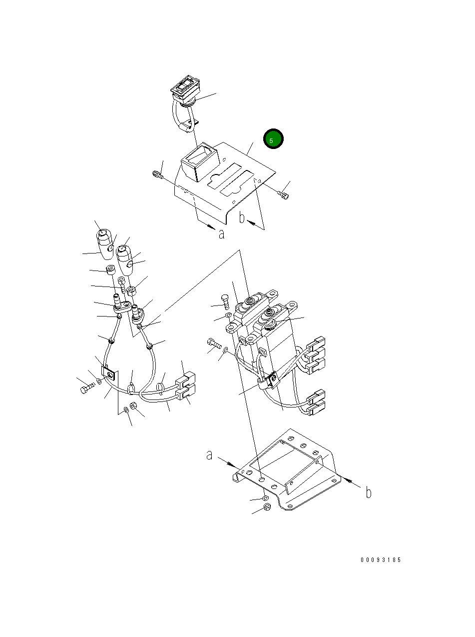 Крышка 425-43-31133 Komatsu