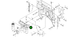 Крышка 6166-51-2891 Komatsu