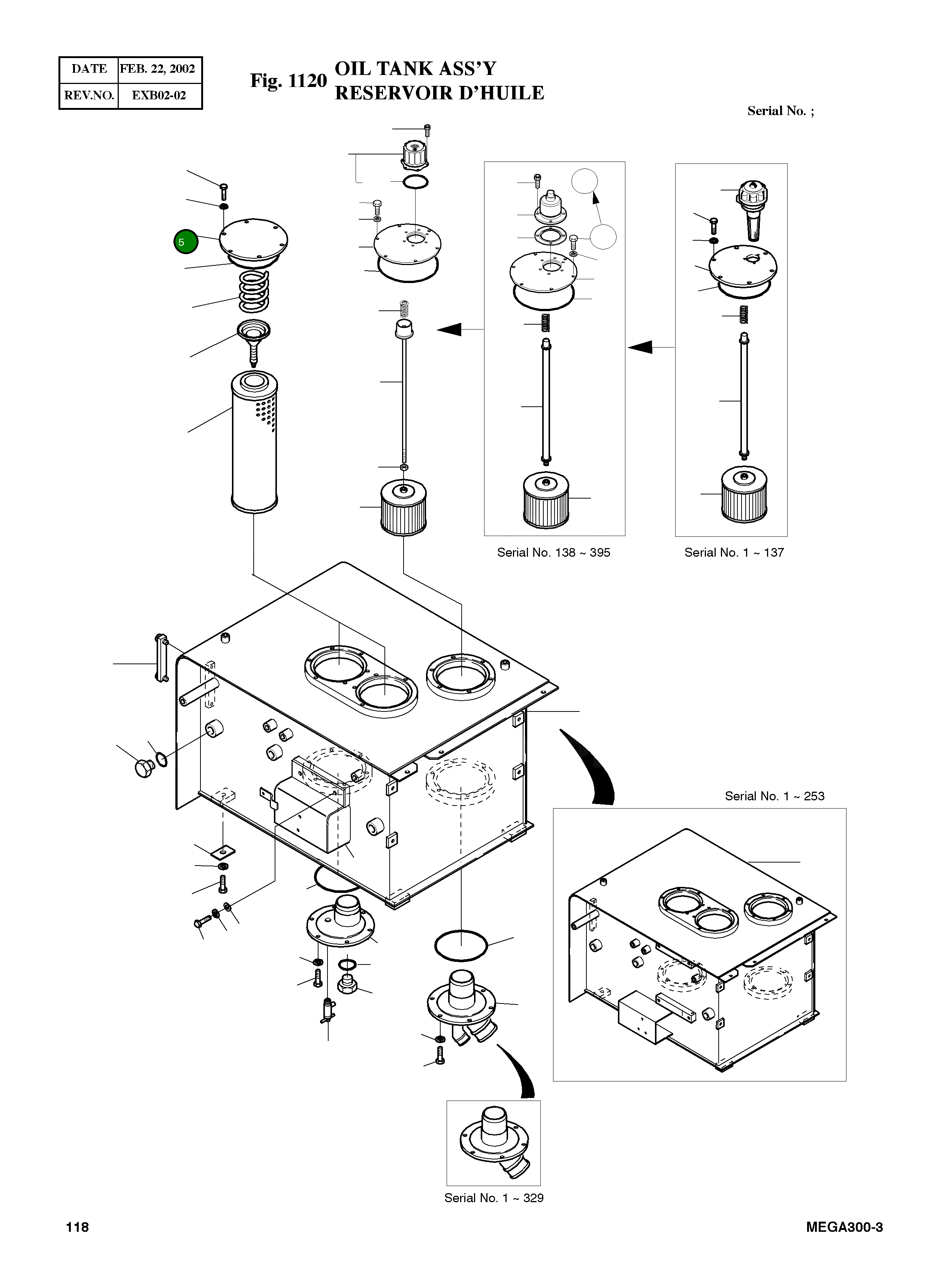 Крышка 4213-4011A Komatsu