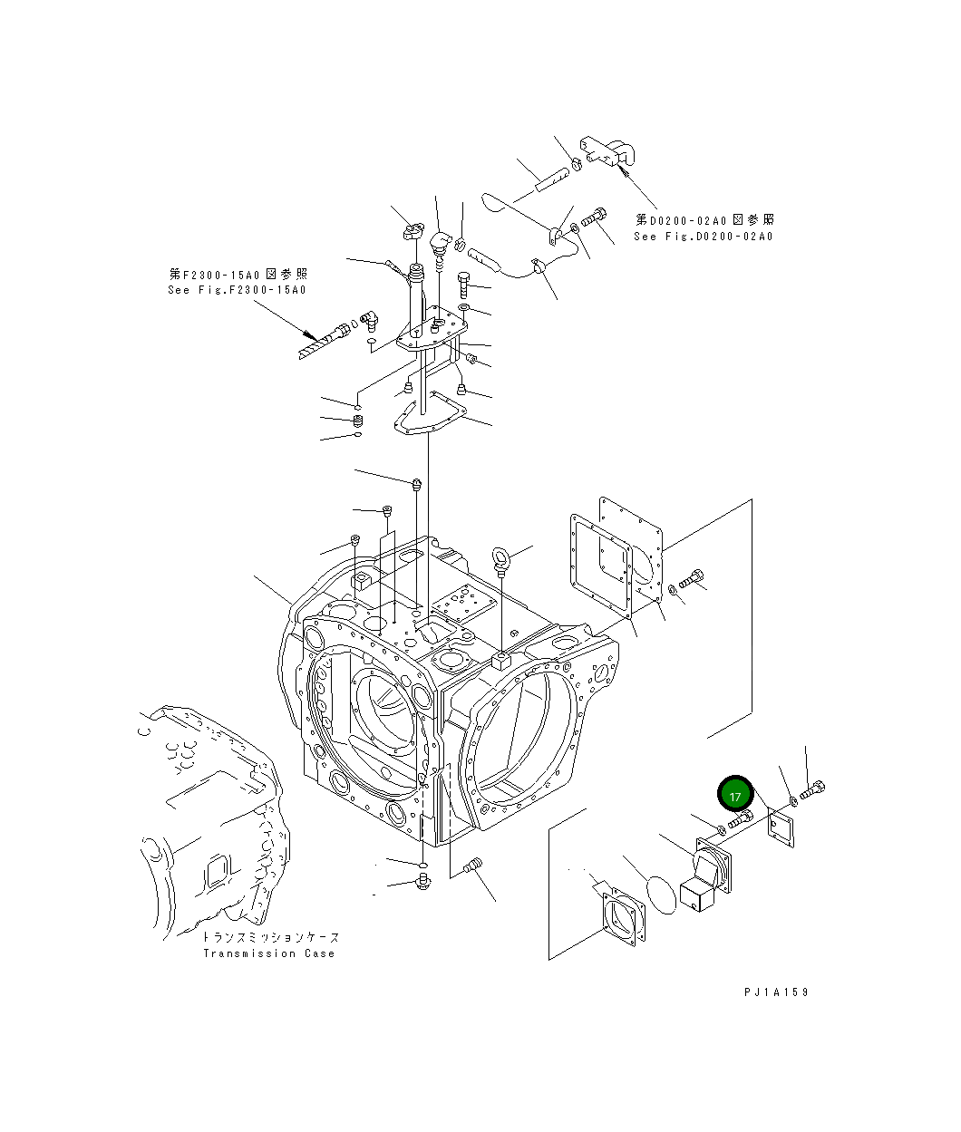 Крышка 19M-06-28460 Komatsu