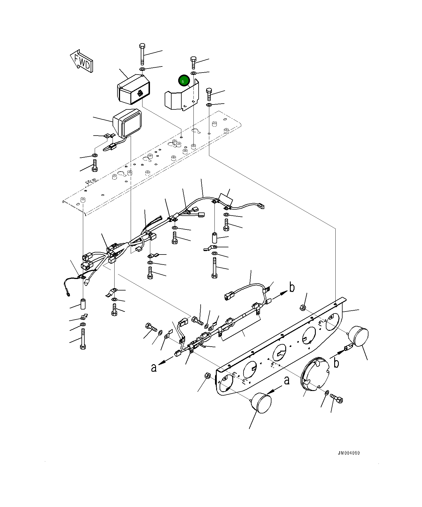 Крышка 561-06-82740  Komatsu