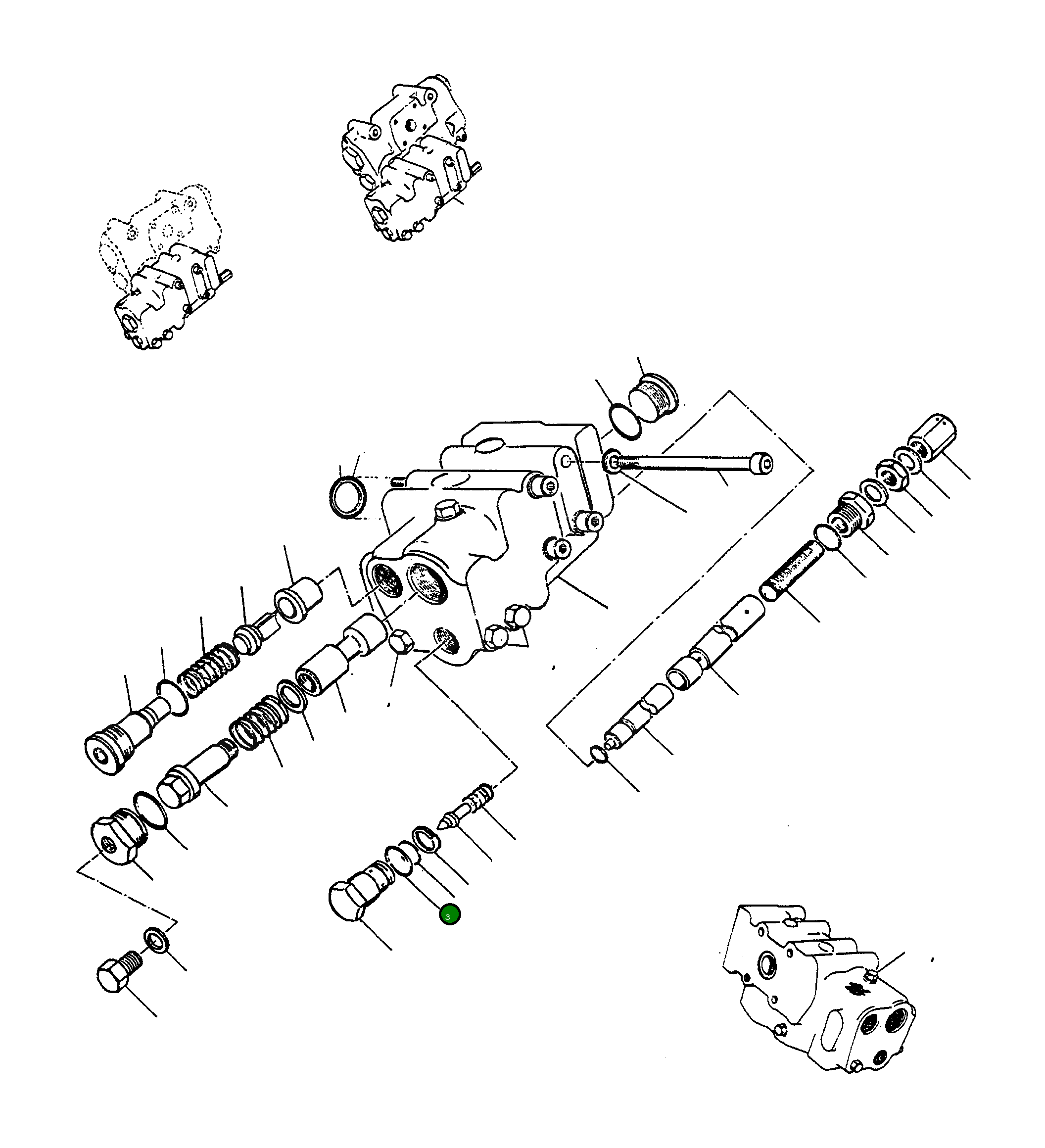 Кольцо уплотнительное (O-Ring) 3031848M1 Komatsu