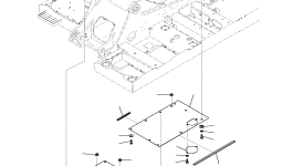Крышка 207-54-78781 Komatsu