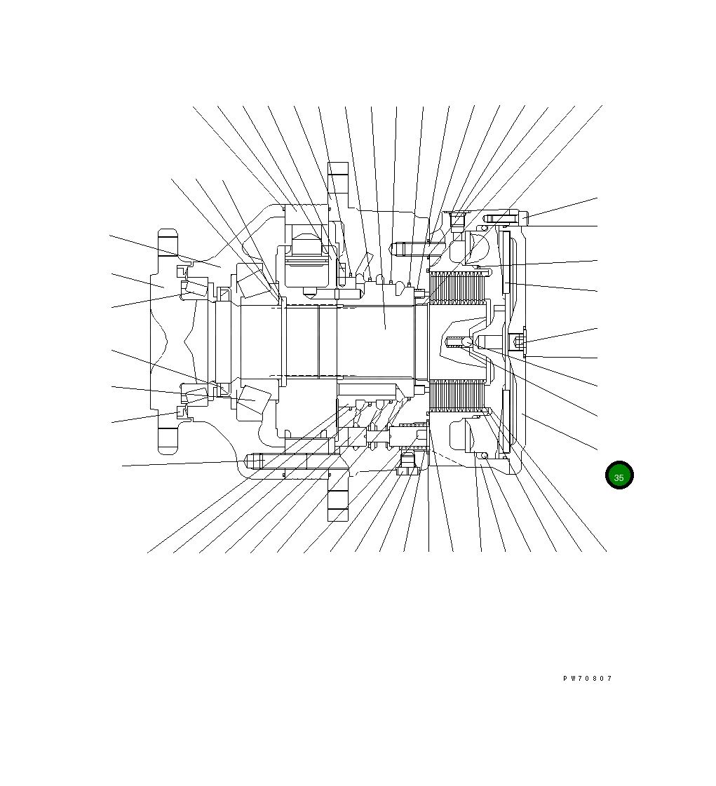 Крышка 258-81-54120 Komatsu