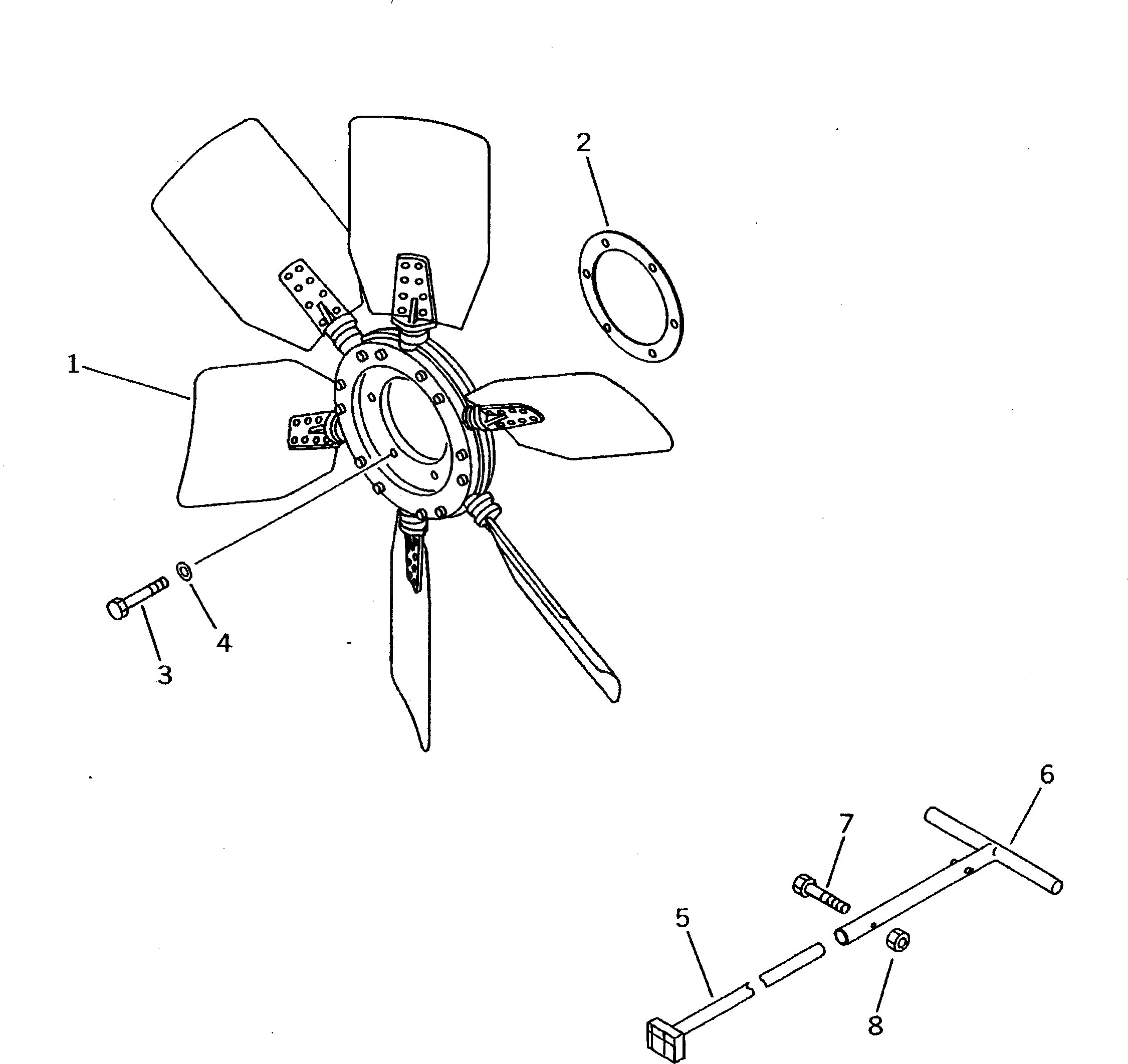 Болт 01010-80625 Komatsu
