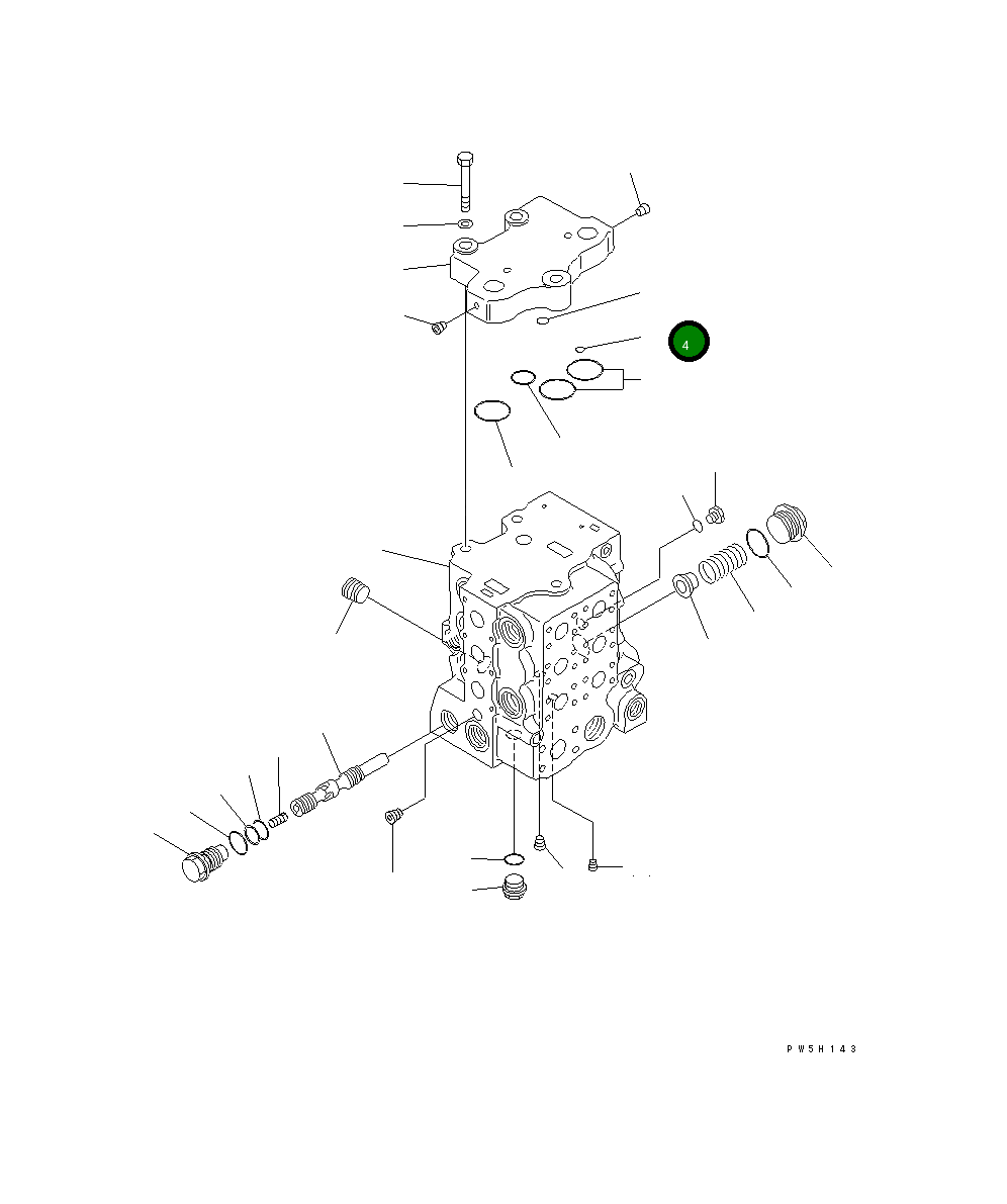 Кольцо уплотнительное (O-Ring) 07000-01009  Komatsu